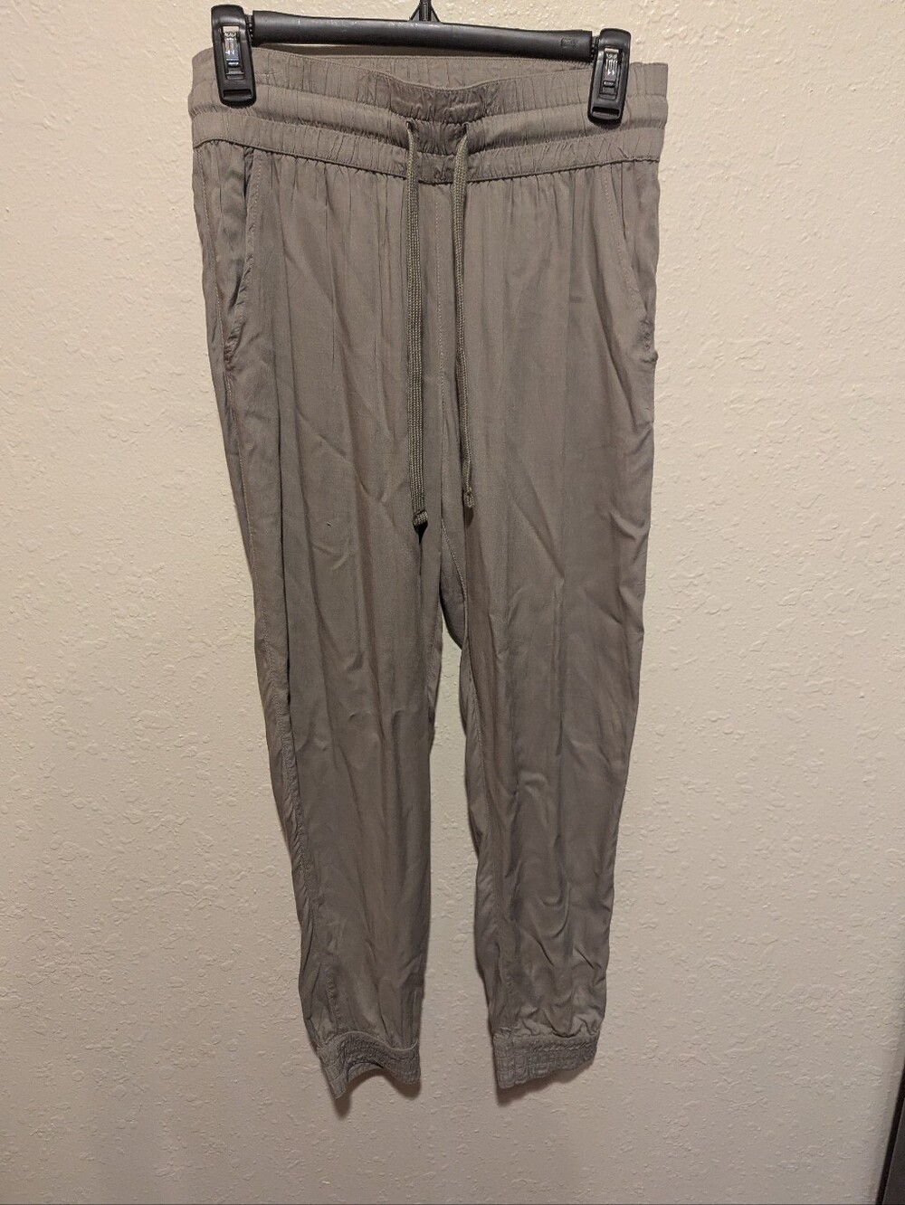 Sunday Best Aritzia Tan Beige Los Feliz Jogger Lounge Pants Womens Small